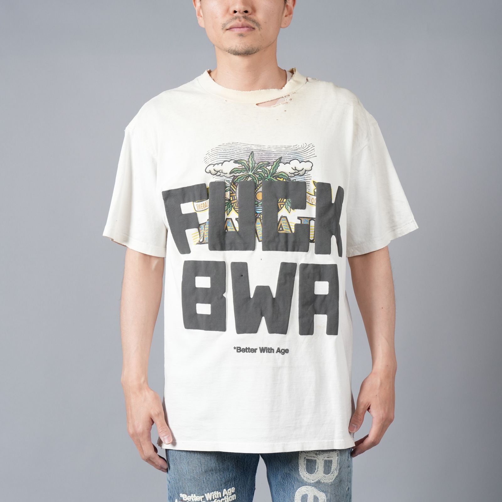 Better With Age FUCK BWA Tee ファック ベターウィズエイジ Tシャツ XLサイズ ホワイト