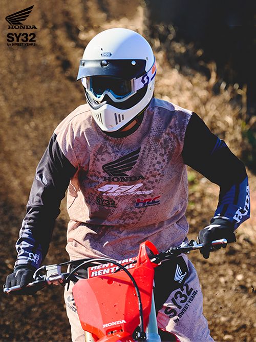 HONDA OFF-ROAD L/S Tee Black