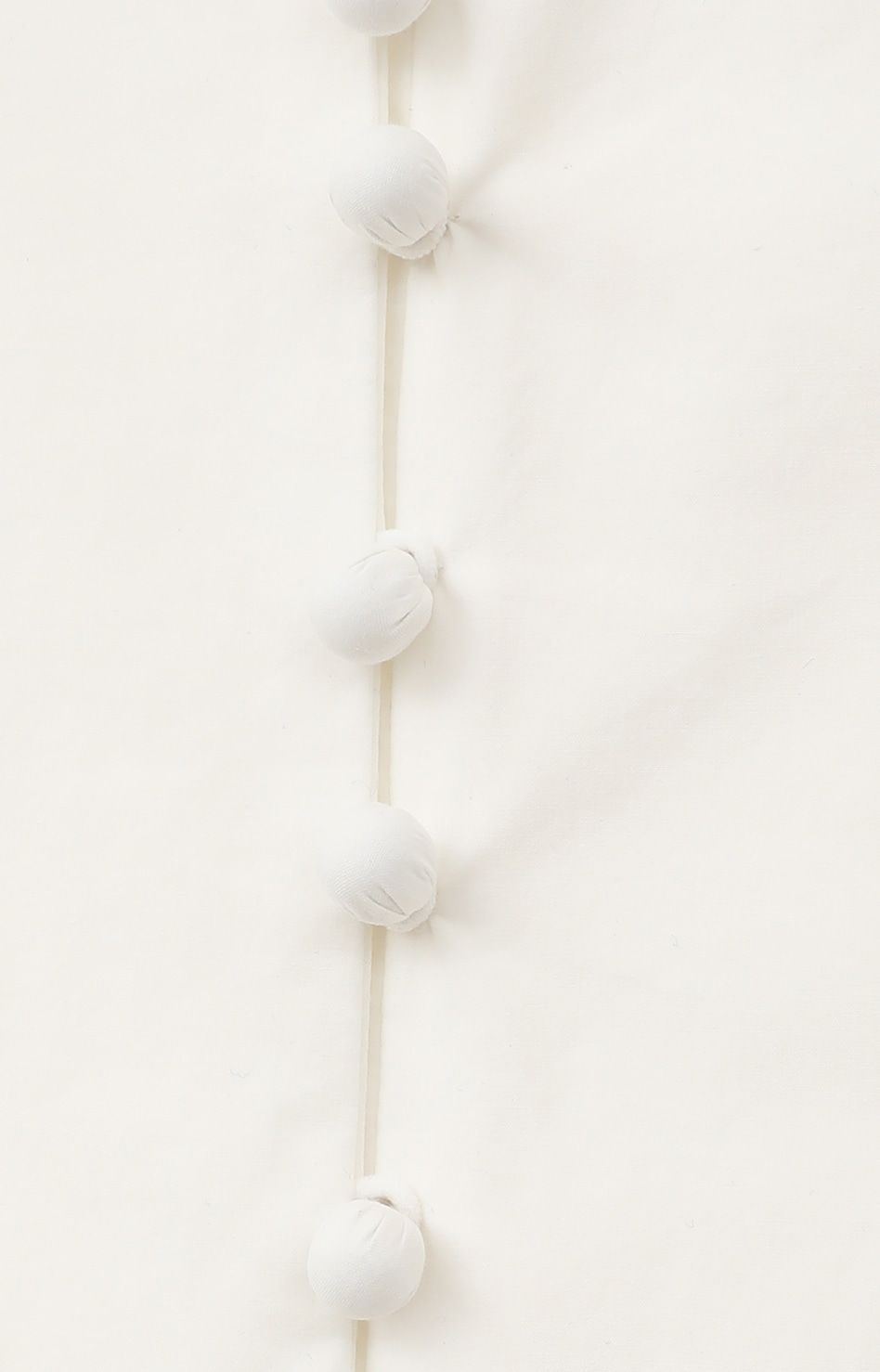 タイプライター ベルト ワンピース White