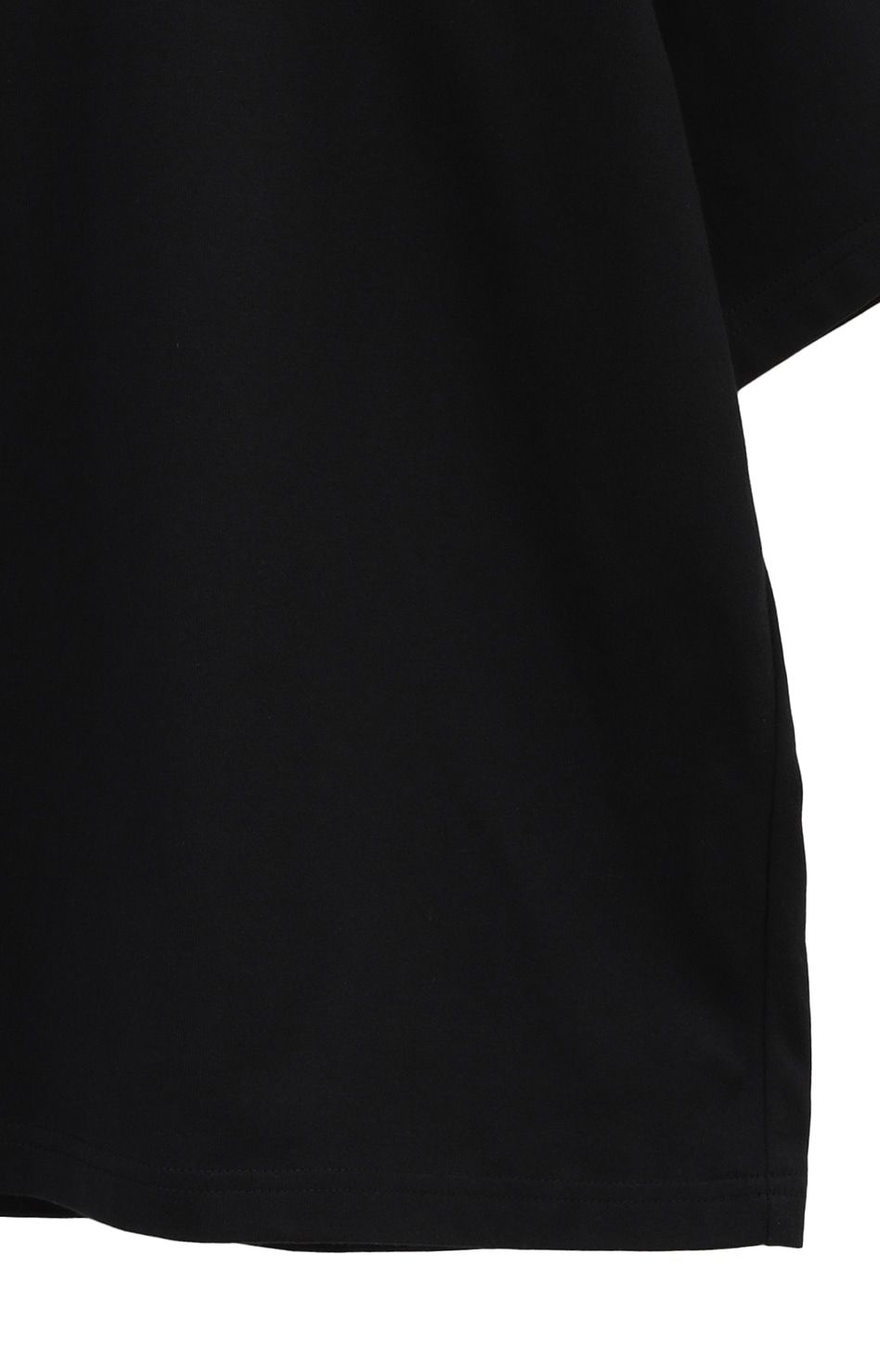 Back open W face Tops ブラック