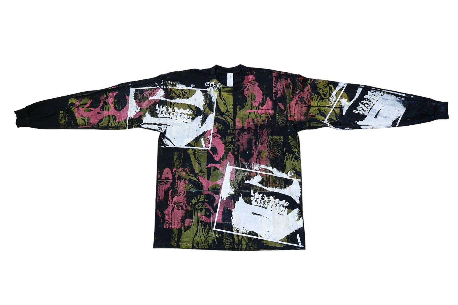 USED TEST Series 長袖 Tシャツ ブラック