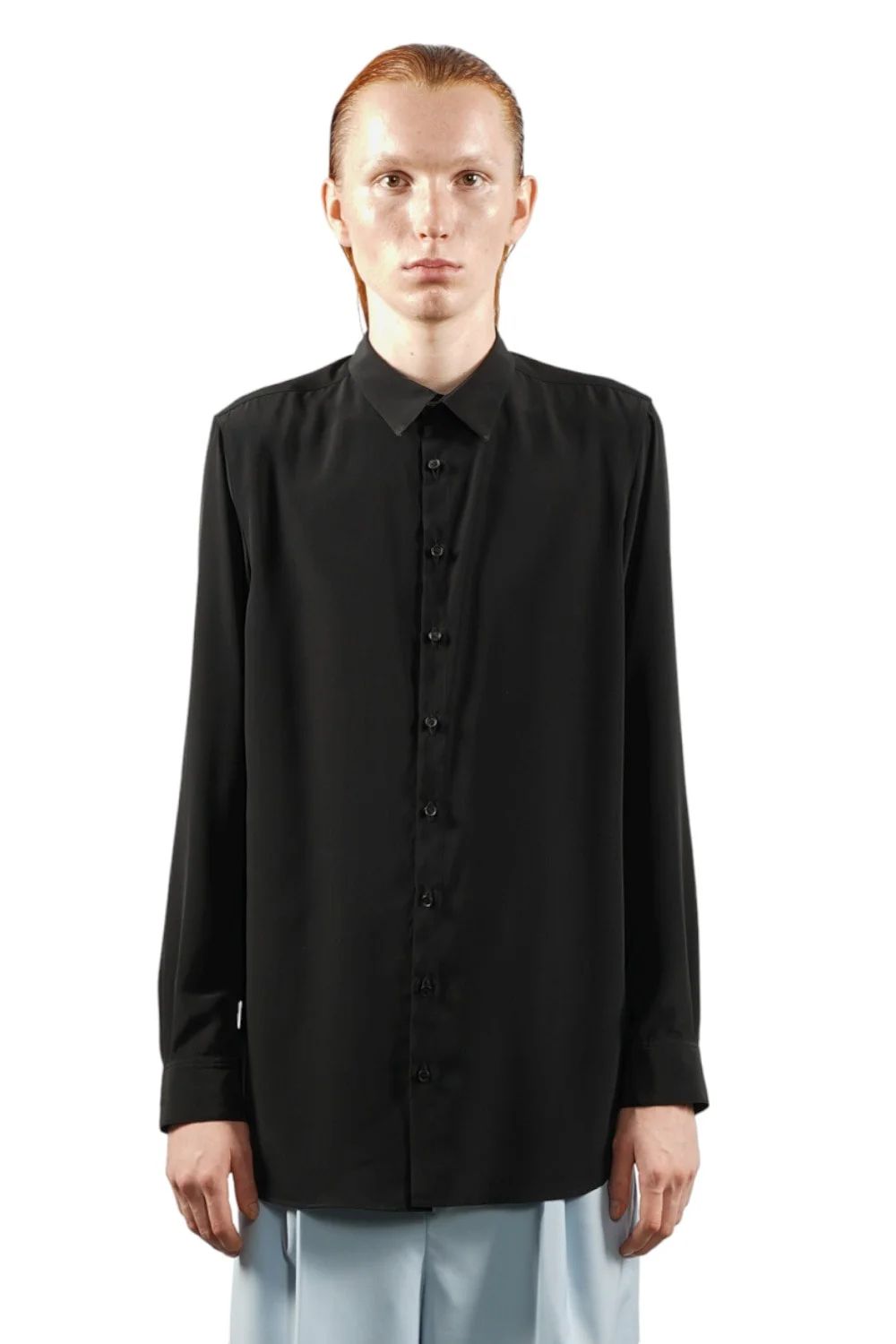 Venus Satin Regular Shirt ヴィーナスサテンレギュラーシャツ