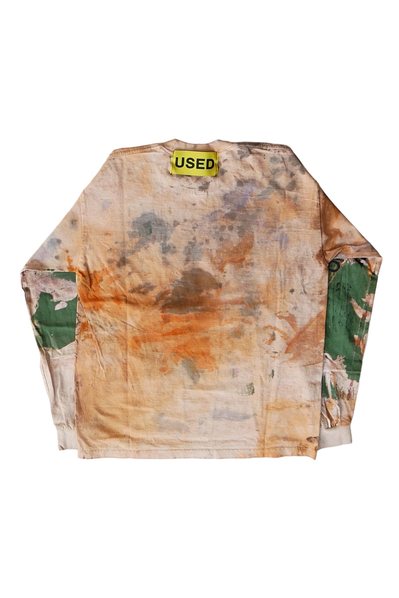 USED TEST Series 長袖 Tシャツ タイダイ