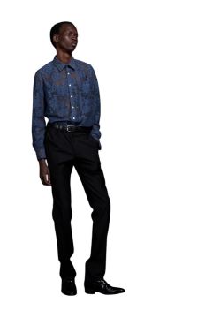 Raschel Lace Regular Shirt ラッセルレースレギュラーシャツ