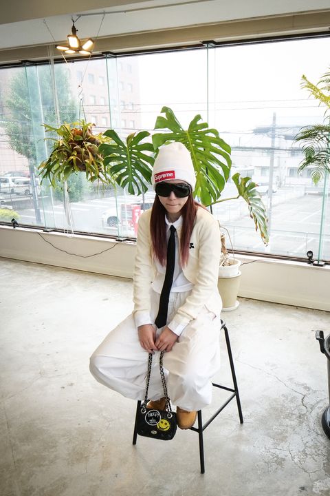 【REST&RECREATION】 CROPPED CARDIGAN-IVORY