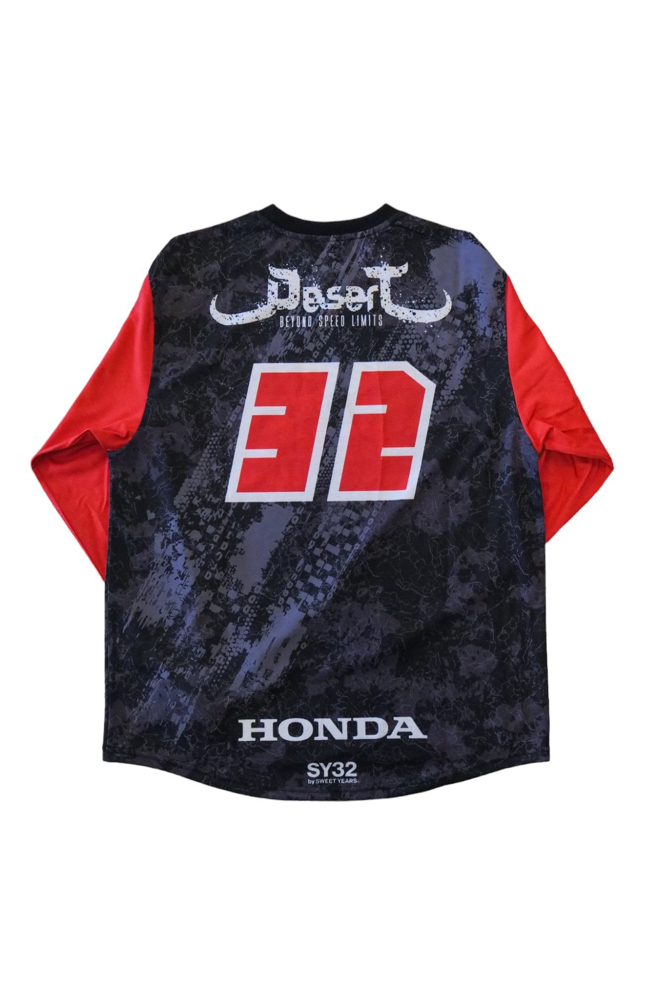 SY32 by SWEET YEARS - HONDA OFF-ROAD L/S Tee Black | 3RD[i]VISION 