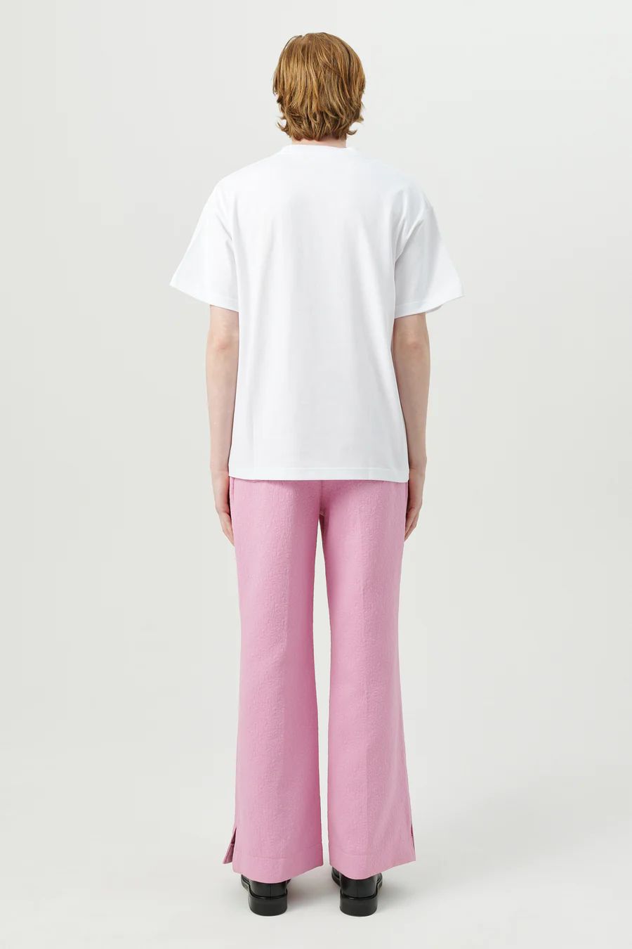 soulland×ハローキティ コラボ アップルプリント 半袖Tシャツ ホワイト
