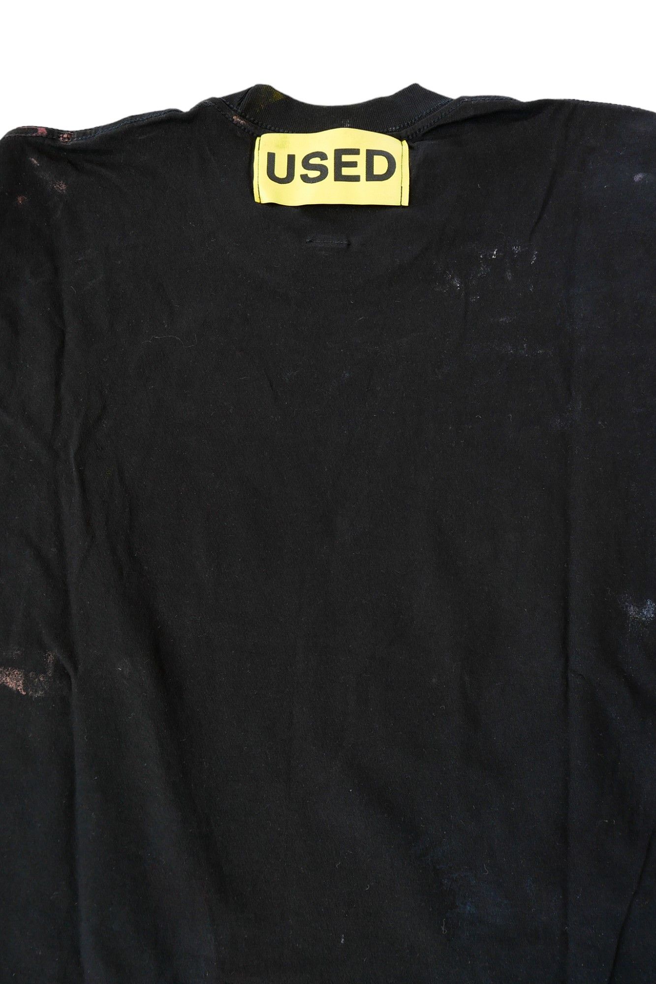 USED TEST Series 長袖 Tシャツ ブラック