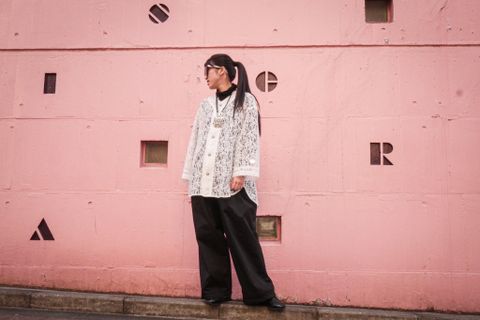 【新入荷】el condoctorH レースベースボールシャツ