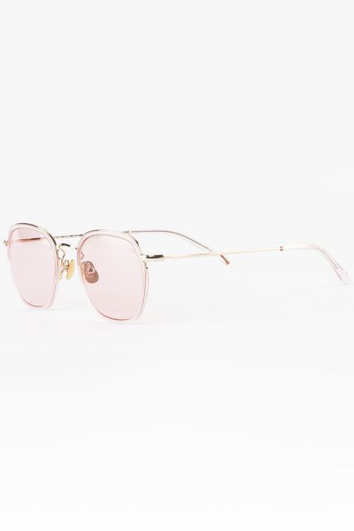 メガネ -  OCTAVE / E3 Pale Gold / ライトピンクレンズ / Light Pink Lens