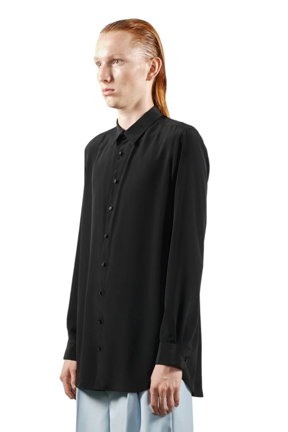 Venus Satin Regular Shirt ヴィーナスサテンレギュラーシャツ