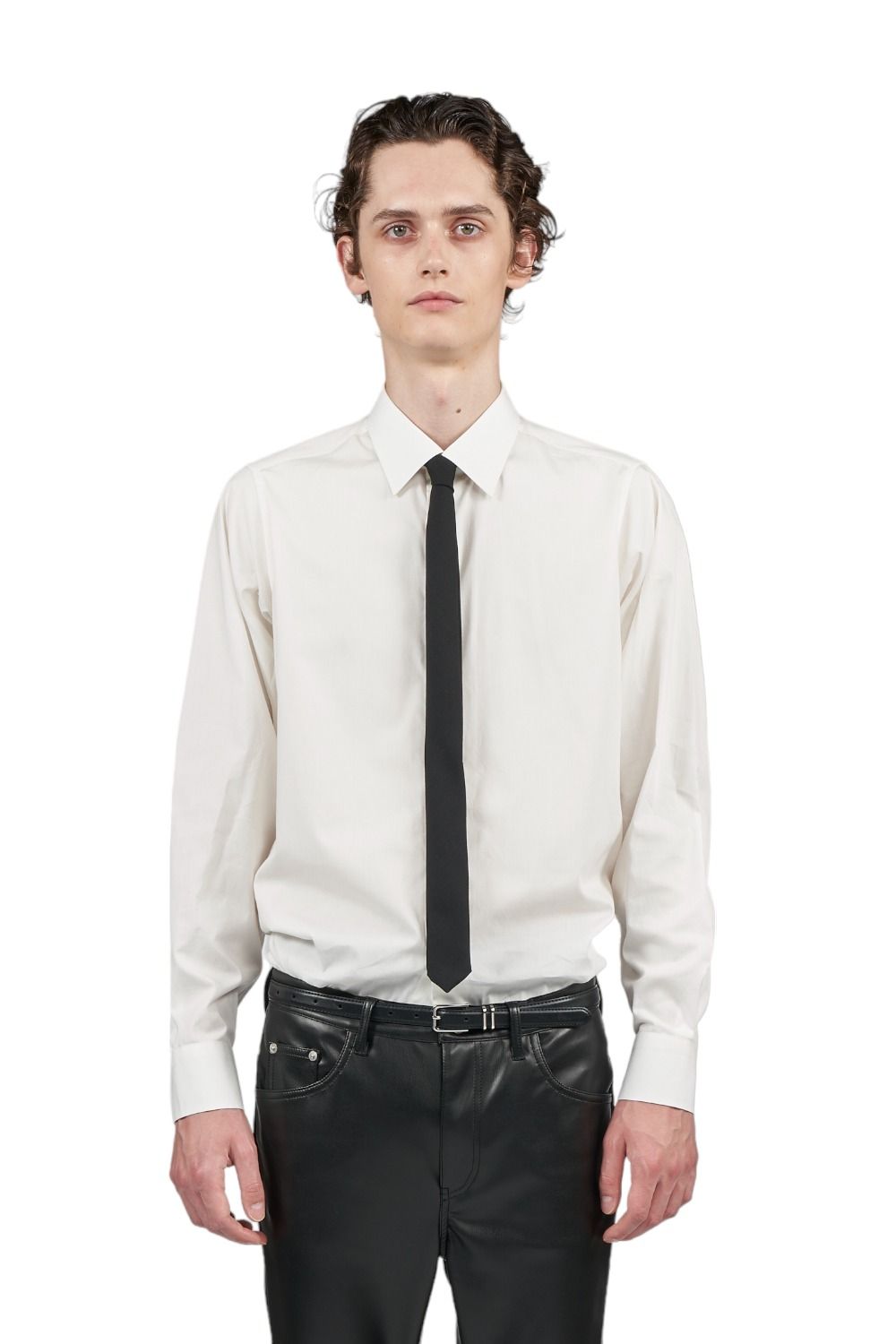 50's ブロードストレッチ レギュラーシャツ WHITE