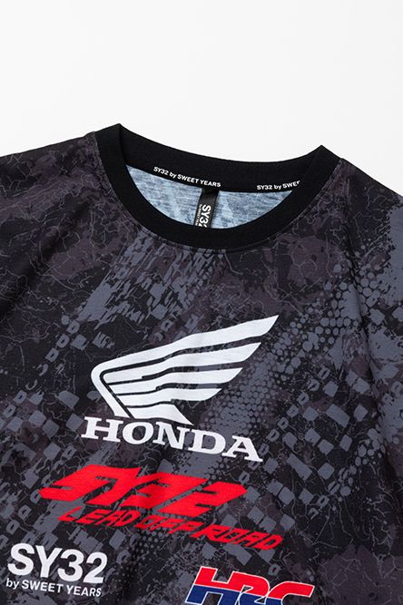 HONDA OFF-ROAD L/S Tee Black