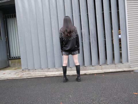36monologue フェアアイル柄スウェット