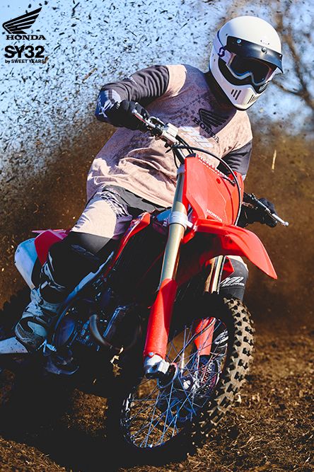 HONDA OFF-ROAD L/S Tee Beige