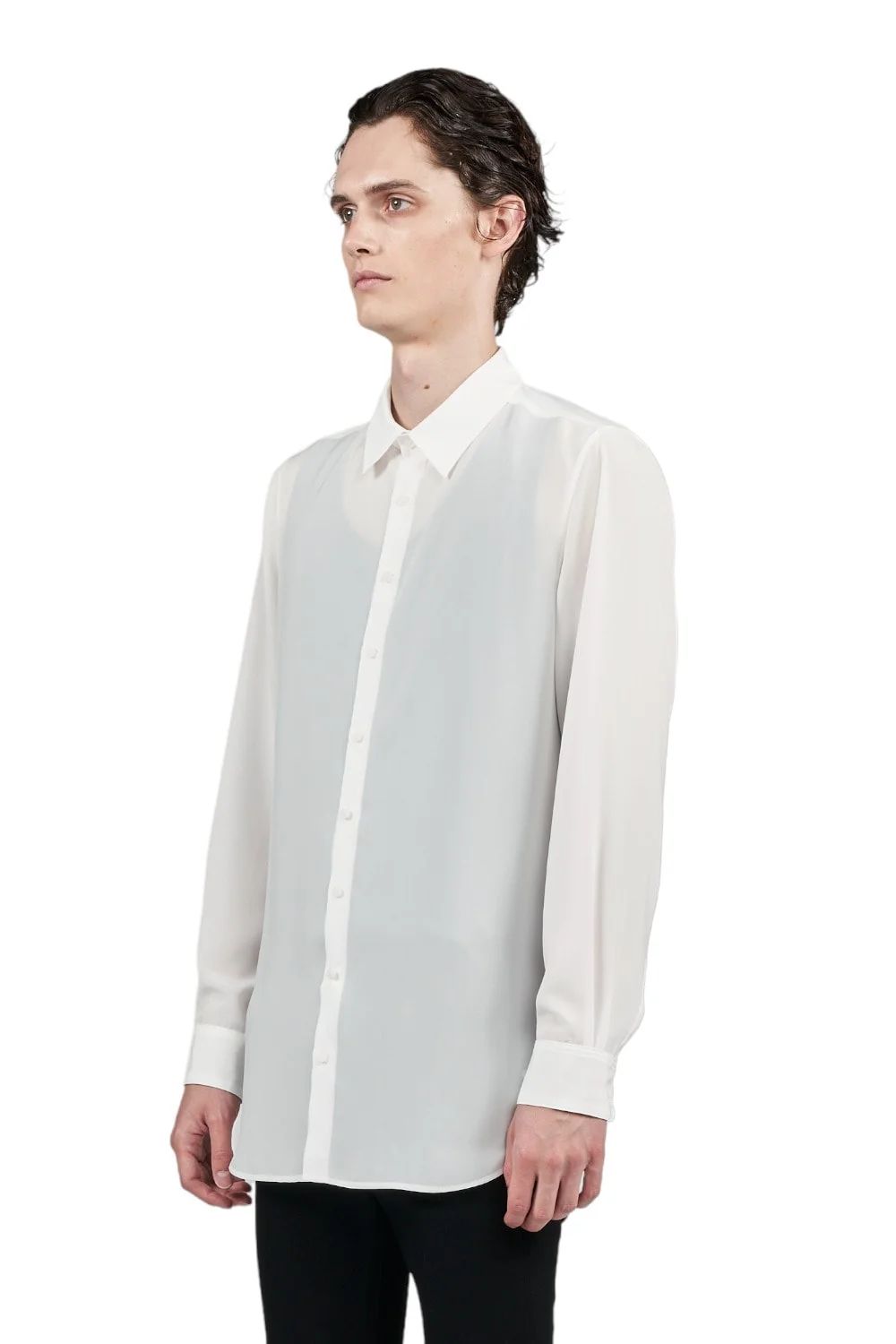 Venus Satin Regular Shirt ヴィーナスサテンレギュラーシャツ