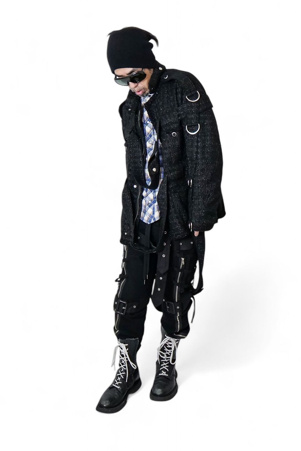 【el conductorH】Mix Tweed Jacket