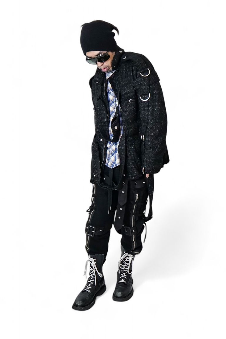 【el conductorH】Mix Tweed Jacket