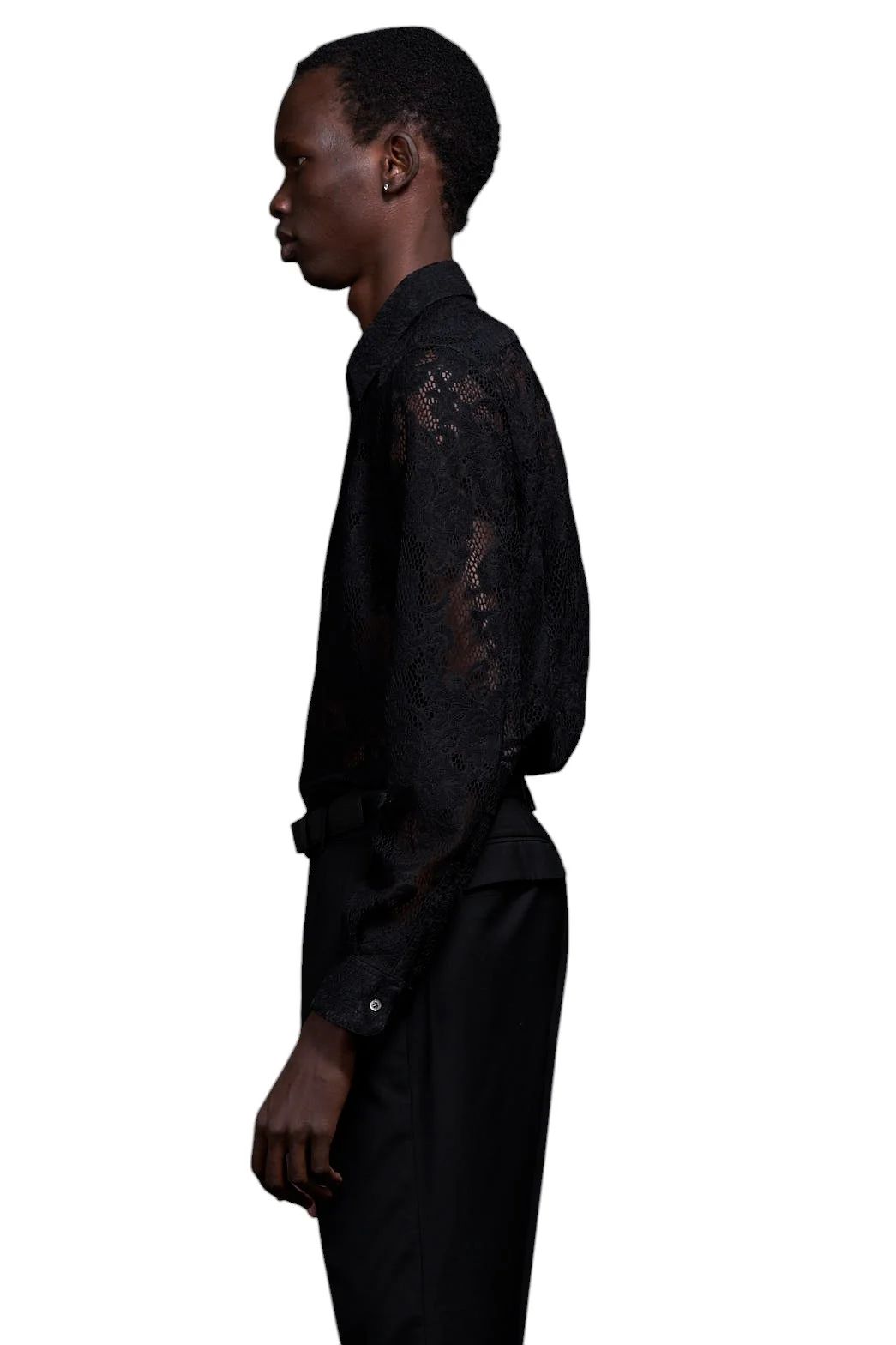 Raschel Lace Regular Shirt ラッセルレースレギュラーシャツ