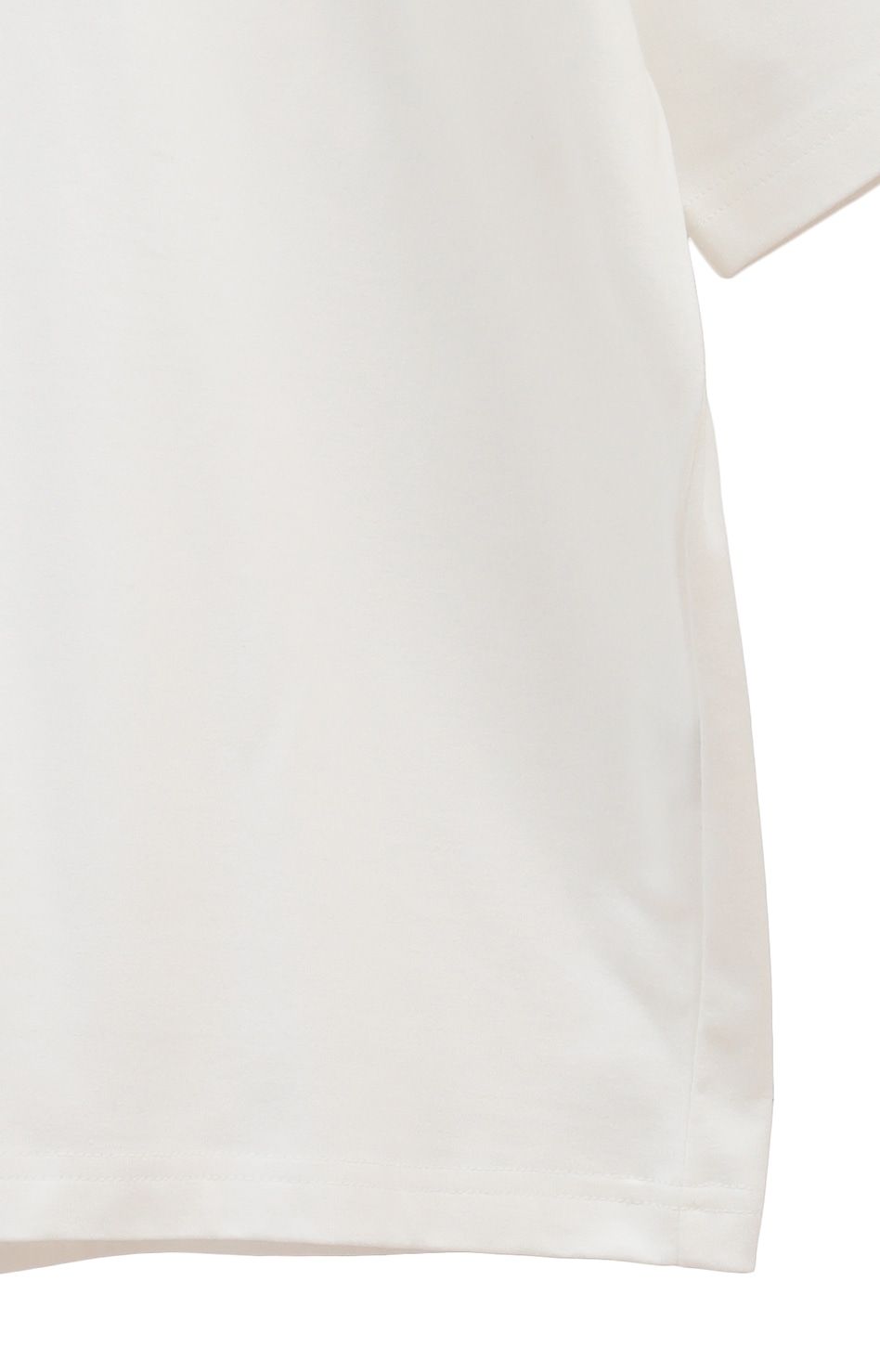 Back open W face Tops ホワイト