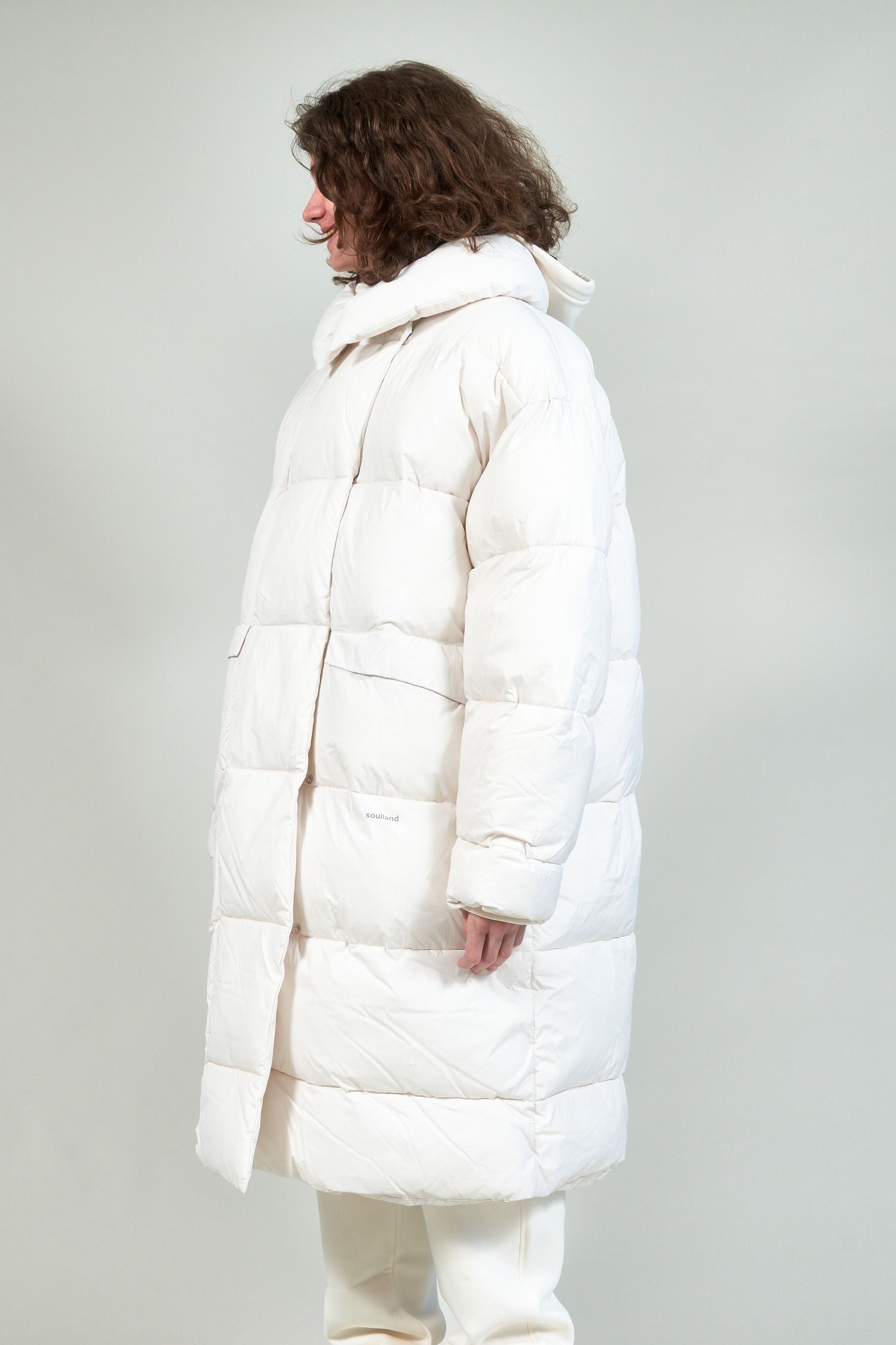 Olga coat 中綿コート ホワイト