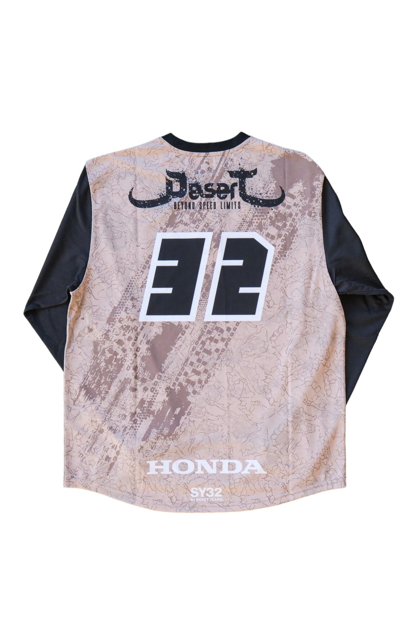 HONDA OFF-ROAD L/S Tee Beige