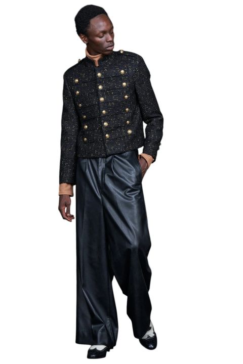 Cropped Napoleon JK BLACK×GOLD