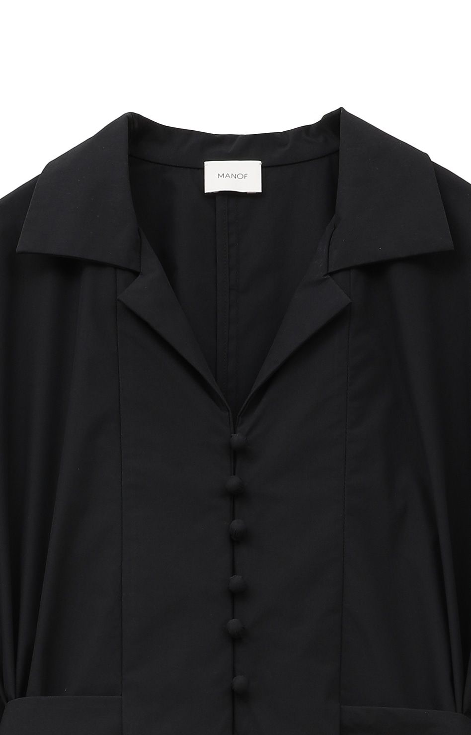 タイプライター ベルト ワンピース Black