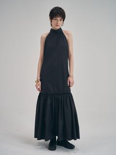ギャザーティアードアメスリワンピース