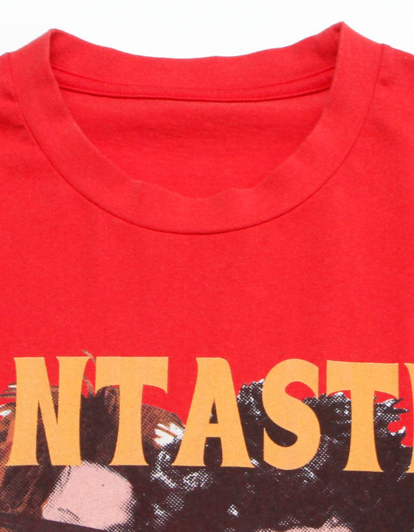 ガールズバンド BIG T / ビッグサイズ半袖Tシャツ レッド