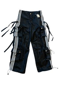 GS THE ULTIMATE EXPERIENCE テクニカルカーゴパンツ スリーストライプ