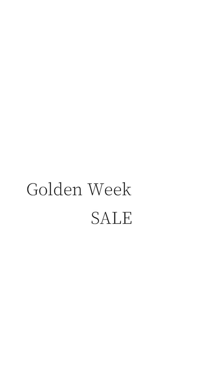 Golden Week Sale