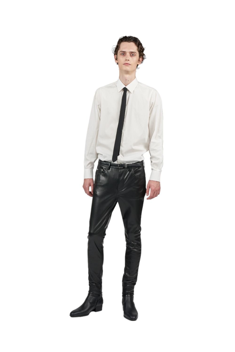 50's ブロードストレッチ レギュラーシャツ WHITE