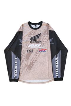 HONDA OFF-ROAD L/S Tee Beige