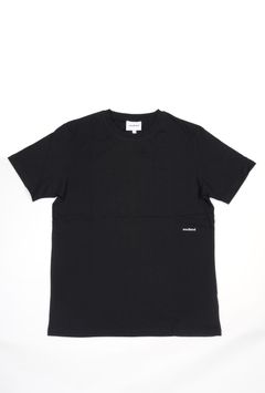 Coffeyスモールロゴプリント 半袖Tシャツ ブラック