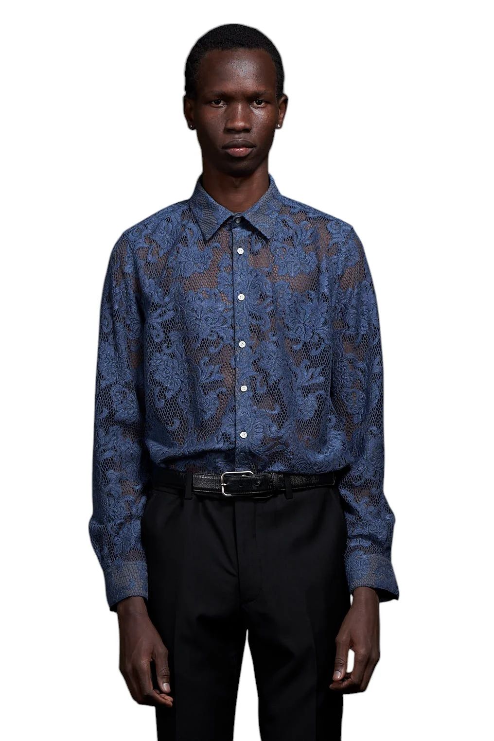 Raschel Lace Regular Shirt ラッセルレースレギュラーシャツ