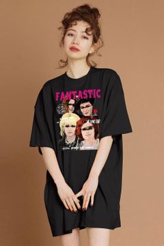 ガールズバンド BIG T / ビッグサイズ半袖Tシャツ ブラック