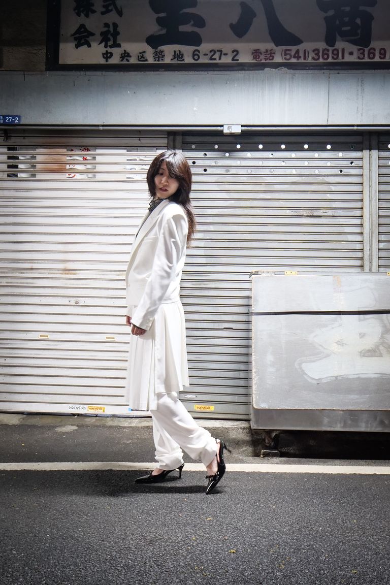 【GALAABEND】Custom Vintage Short Jacket-White