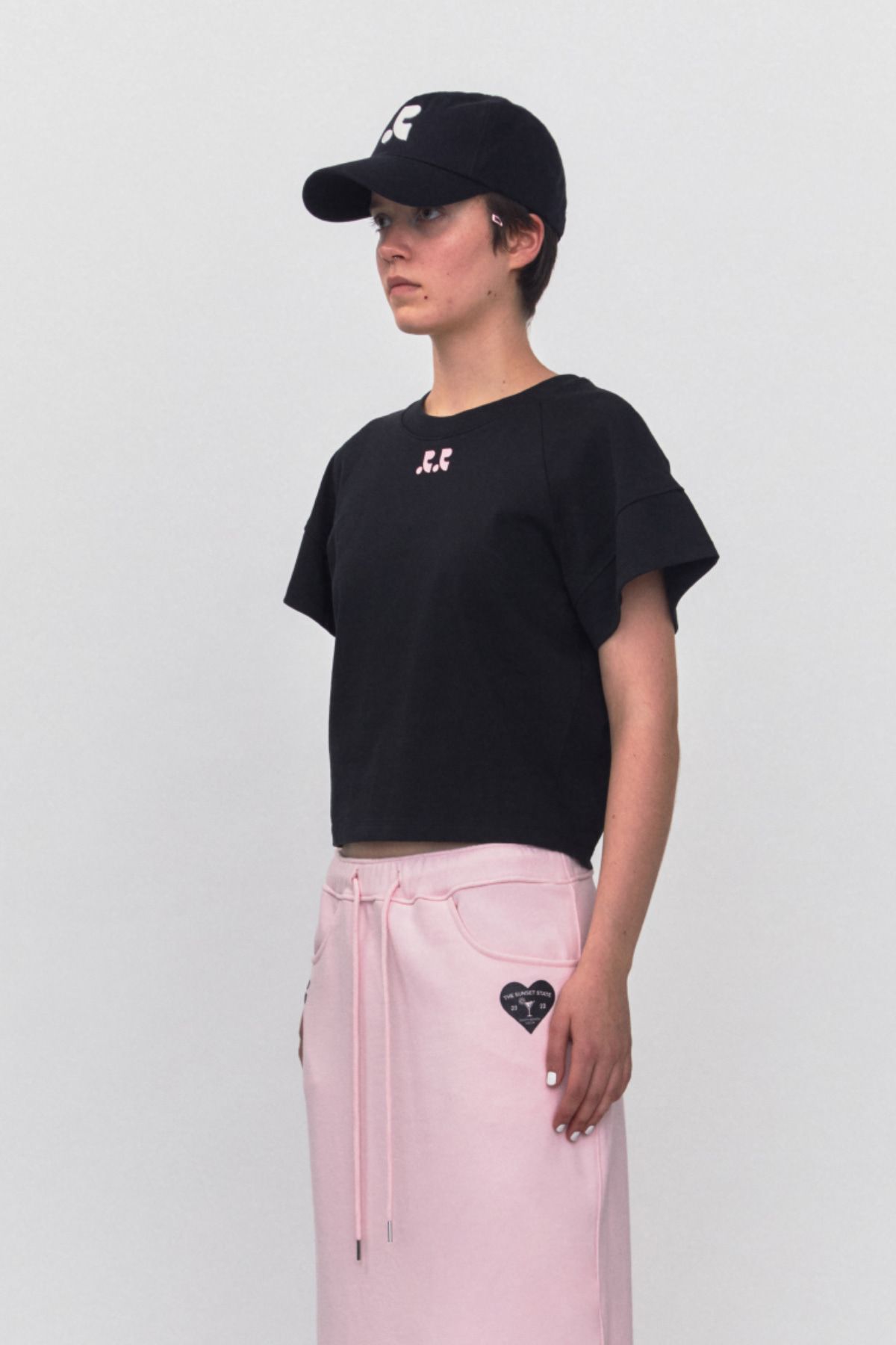 RR ロゴ コットン ボール キャップ