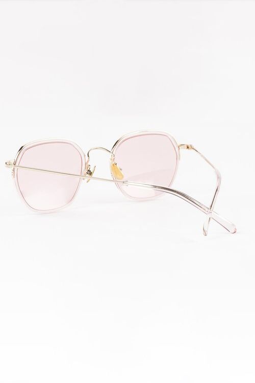 メガネ -  OCTAVE / E3 Pale Gold / ライトピンクレンズ / Light Pink Lens