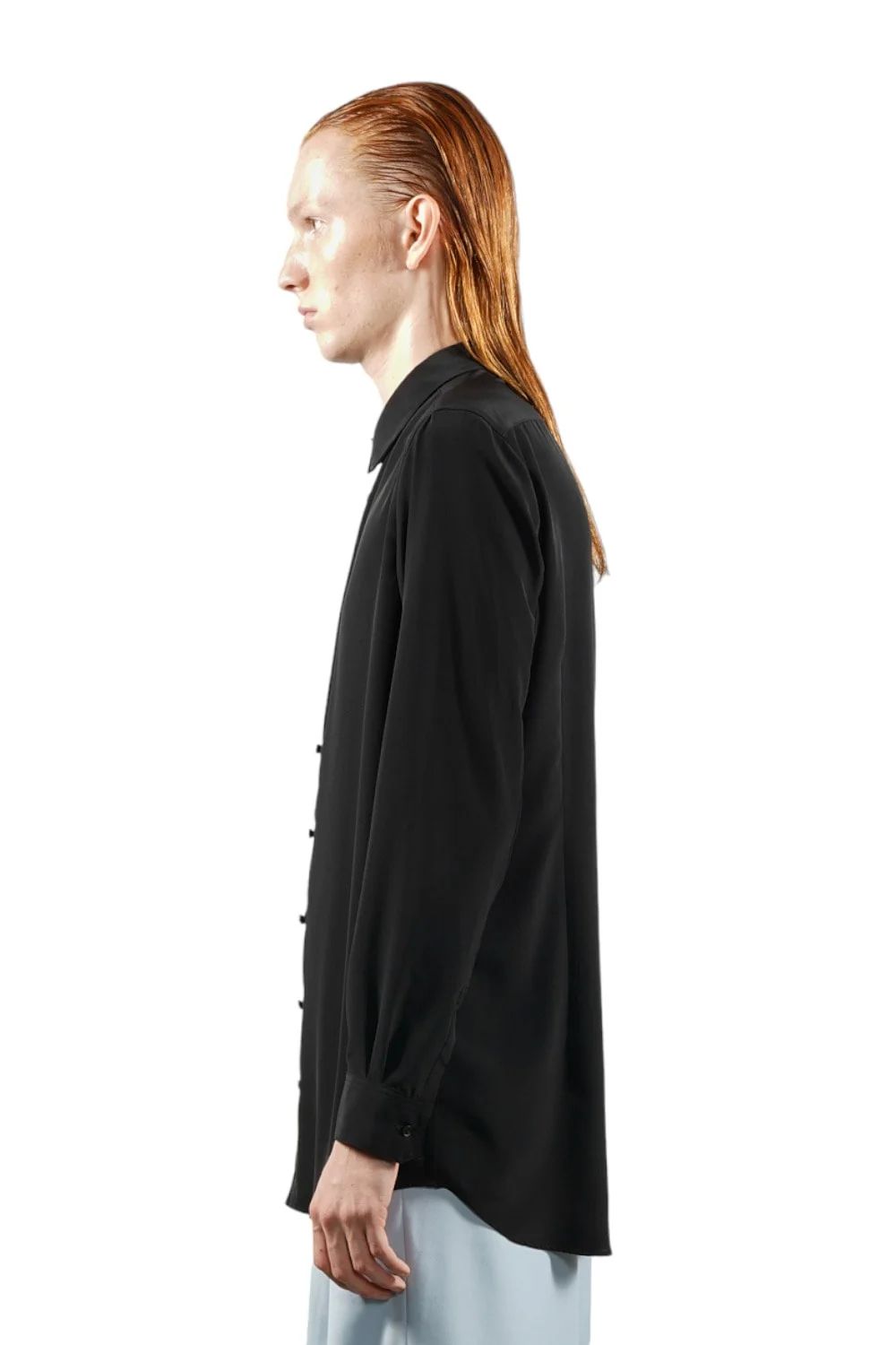 Venus Satin Regular Shirt ヴィーナスサテンレギュラーシャツ