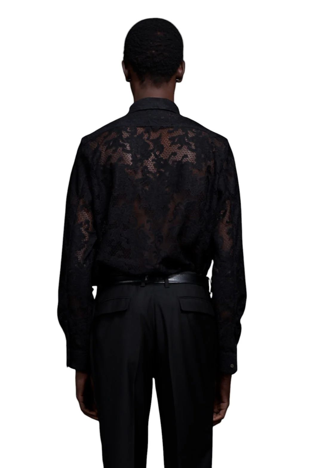 Raschel Lace Regular Shirt ラッセルレースレギュラーシャツ