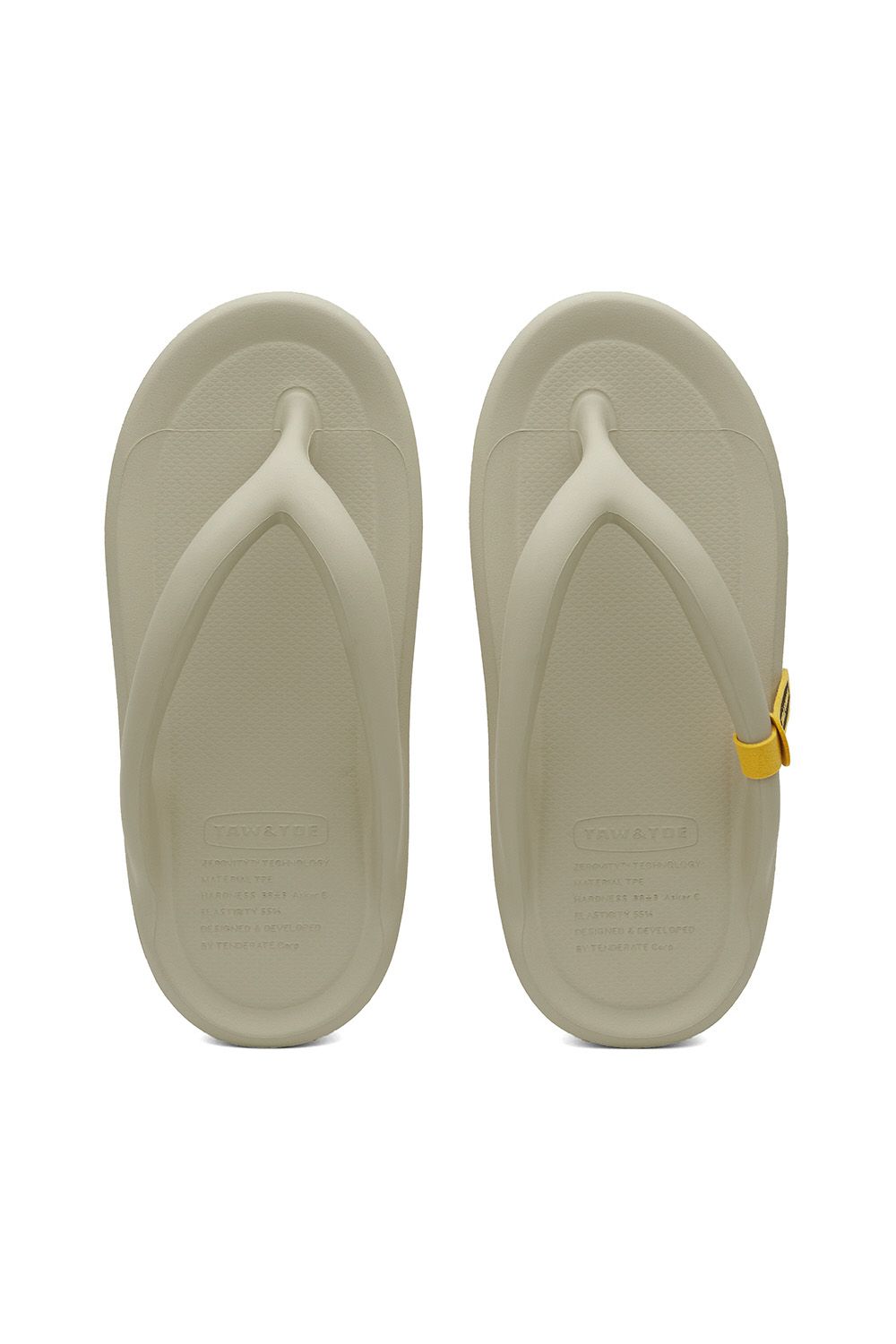 TAWu0026TOE (トーアンドトー) - ZEROVITY Flip FLOP OG リカバリーサンダル Natural Taupe - ナチュラルトープ、26.0