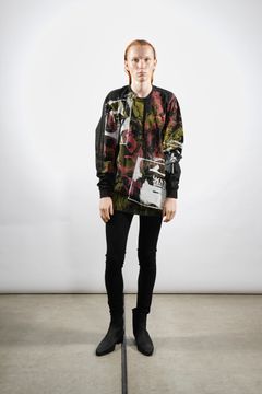 USED TEST Series 長袖 Tシャツ ブラック