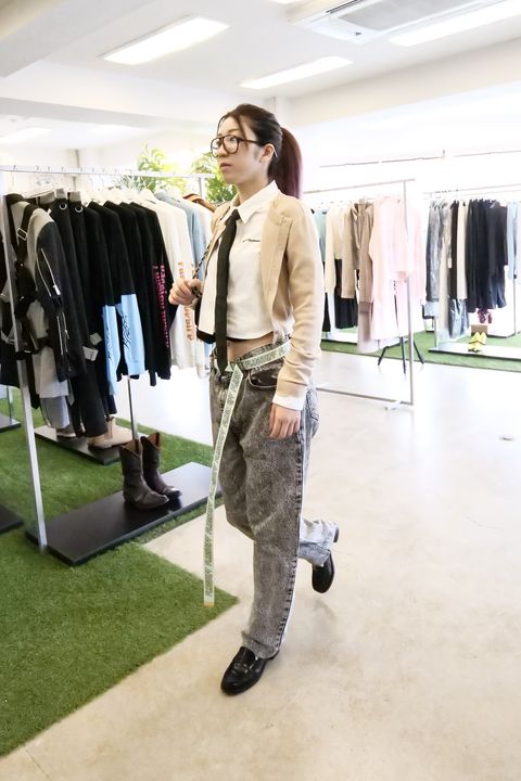 【REST&RECREATION】CROPPED CARDIGAN BEIGE & SKYBLUE