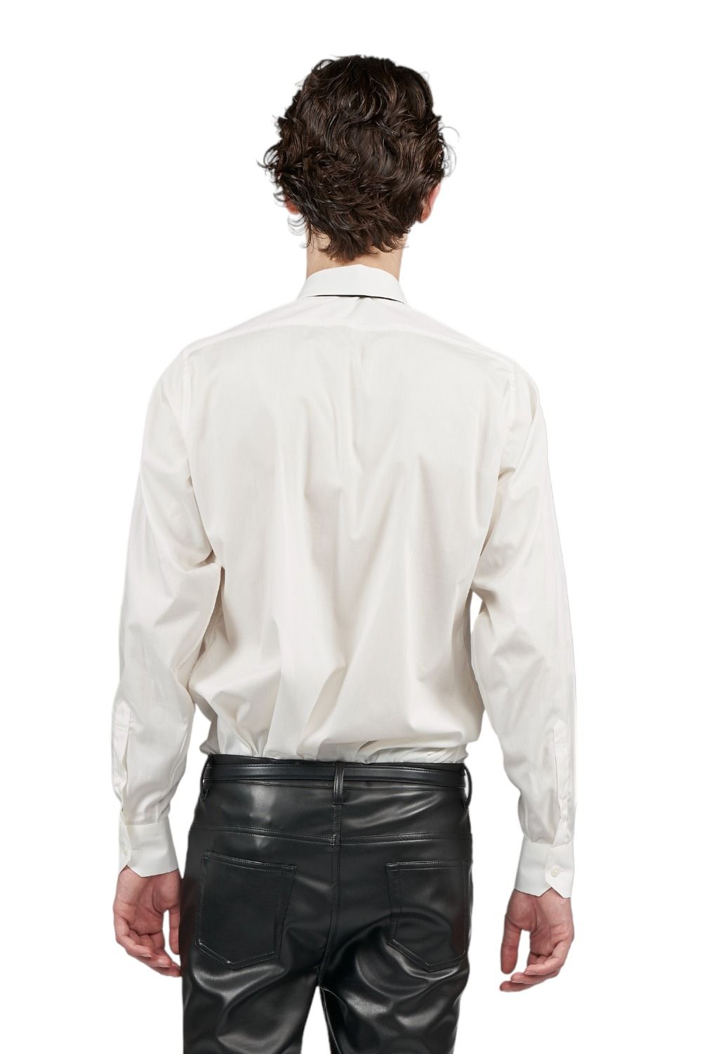 50's ブロードストレッチ レギュラーシャツ WHITE