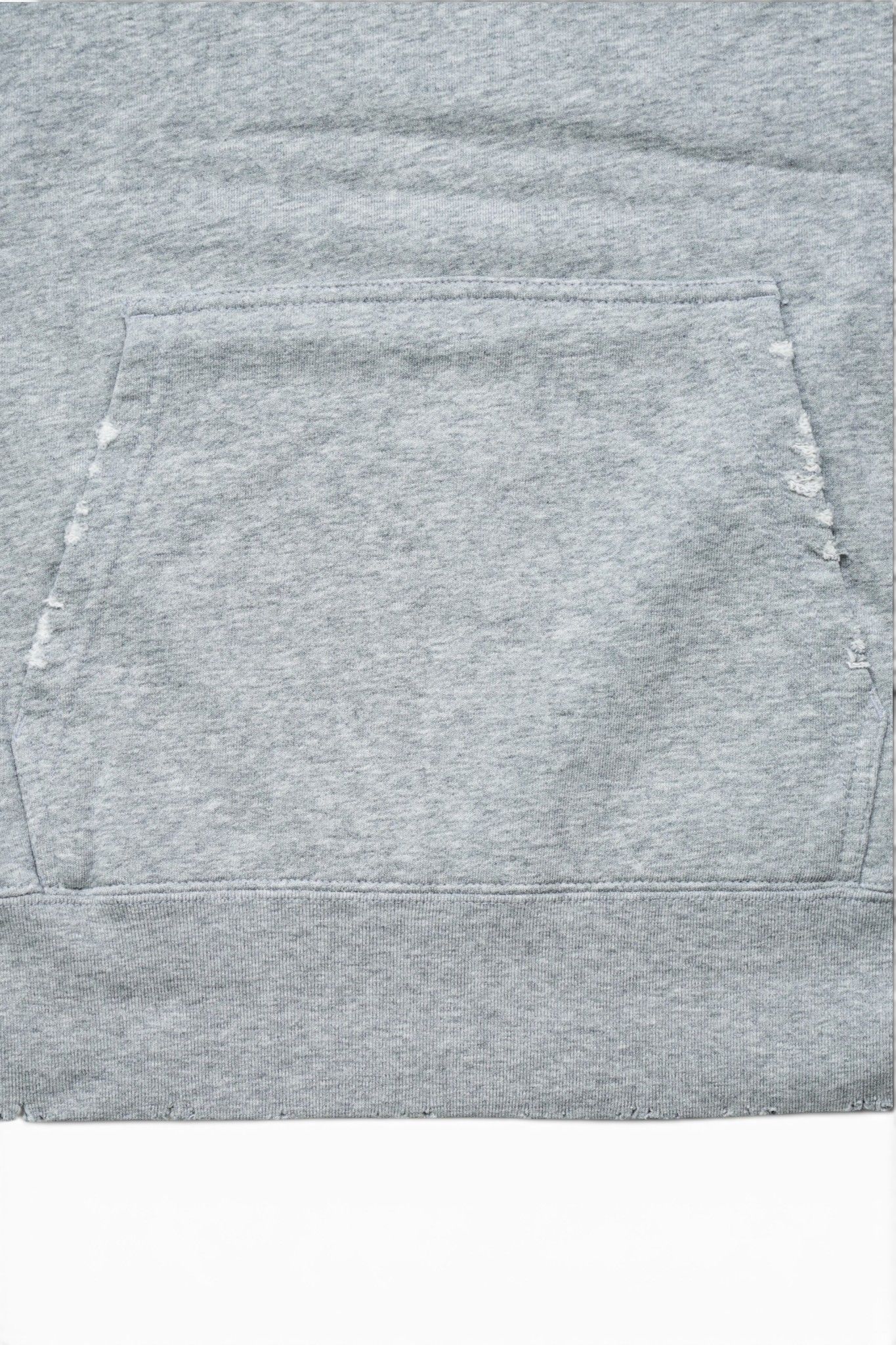 ダメージ スウェット パーカー