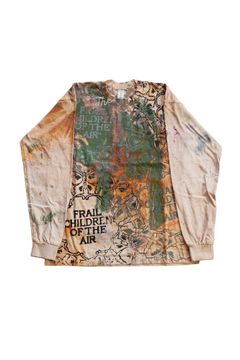 USED TEST Series 長袖 Tシャツ タイダイ