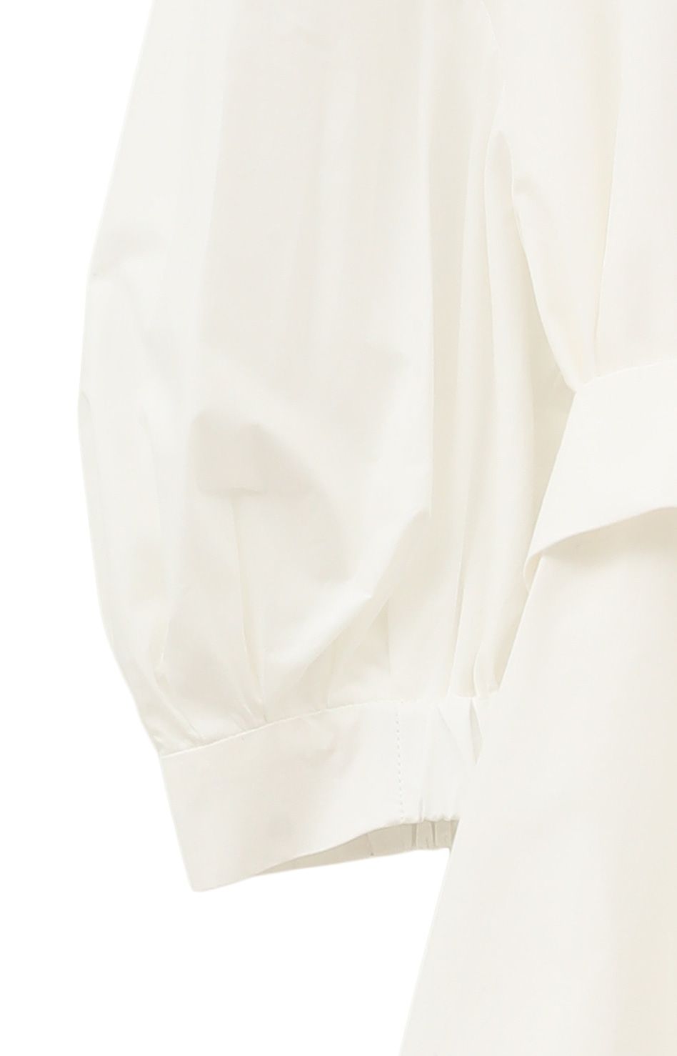 タイプライター ベルト ワンピース White