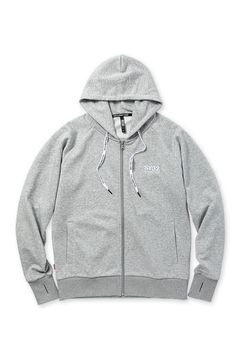 ベーシックジップアップパーカー Ver.2.0 グレー